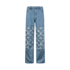 2026 New Arrival GS Washed Distressed Jeans (MM014-C30)