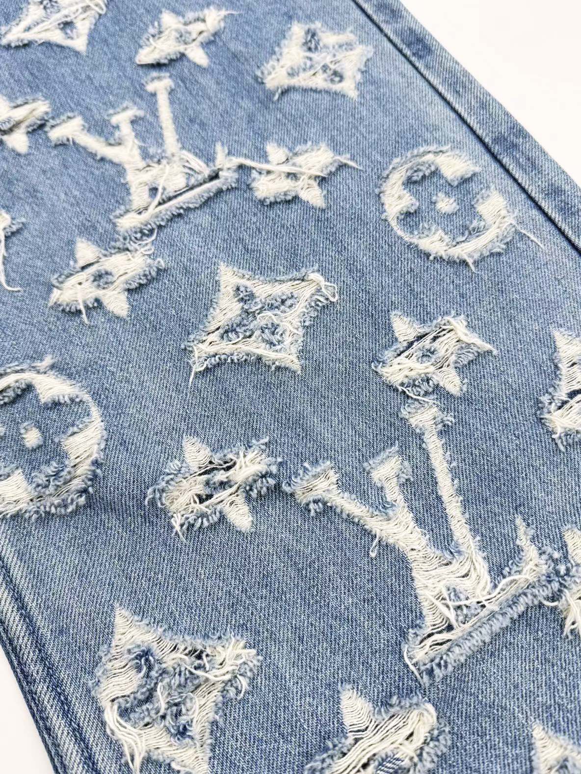 2026 New Arrival GS Washed Distressed Jeans (MM014-C30)