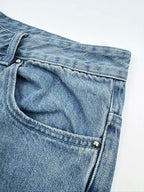 2026 New Arrival GS Washed Distressed Jeans (MM014-C30)