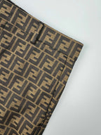 2026 New Arrival: GS All-Over Monogram Print Shorts (55012-A90)