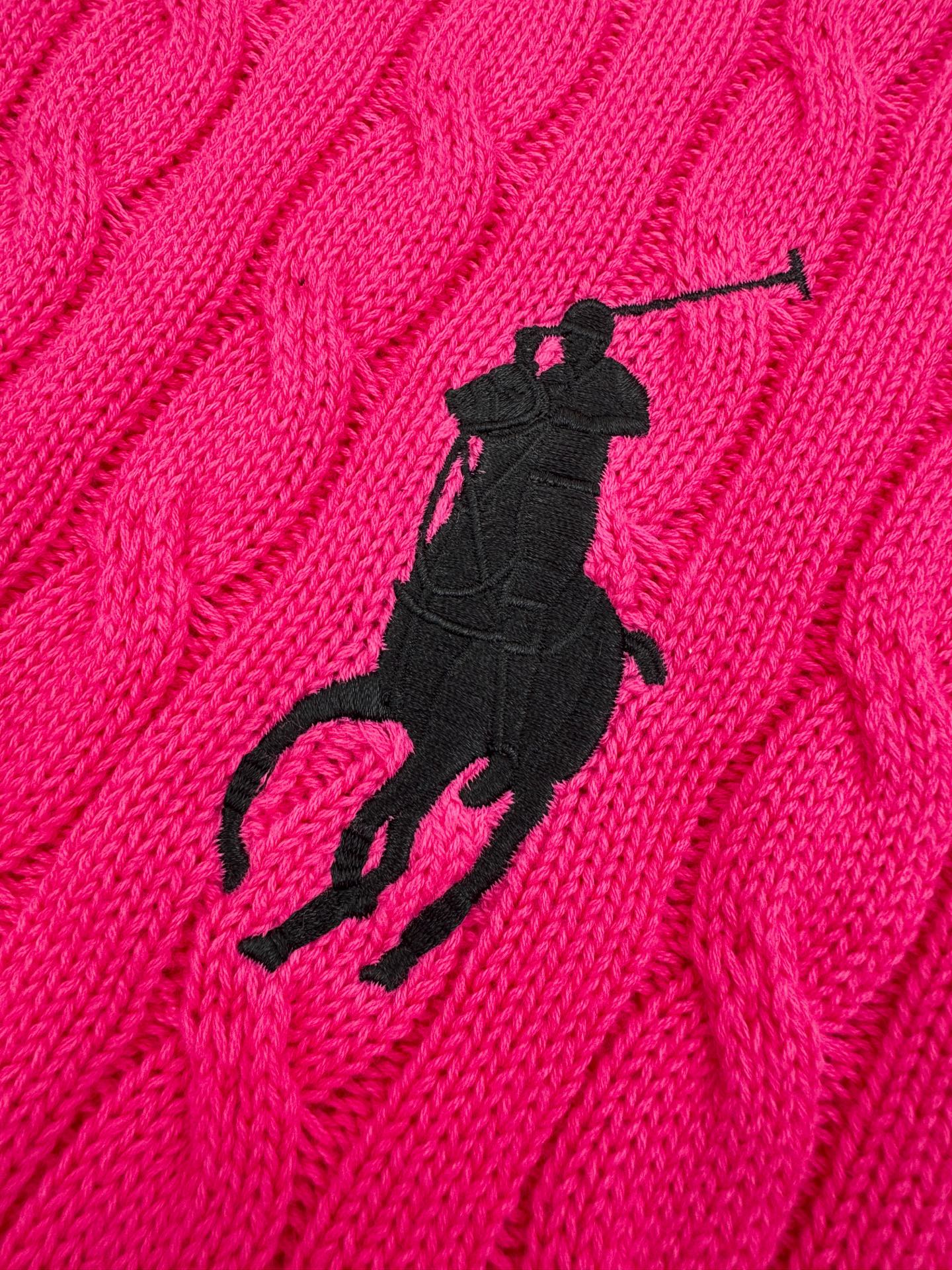 2026 New GS Embroidered Cowl-Neck Cable-Knit Jumper (CC921-B60)