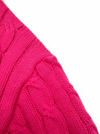 2026 New GS Embroidered Cowl-Neck Cable-Knit Jumper (CC921-B60)