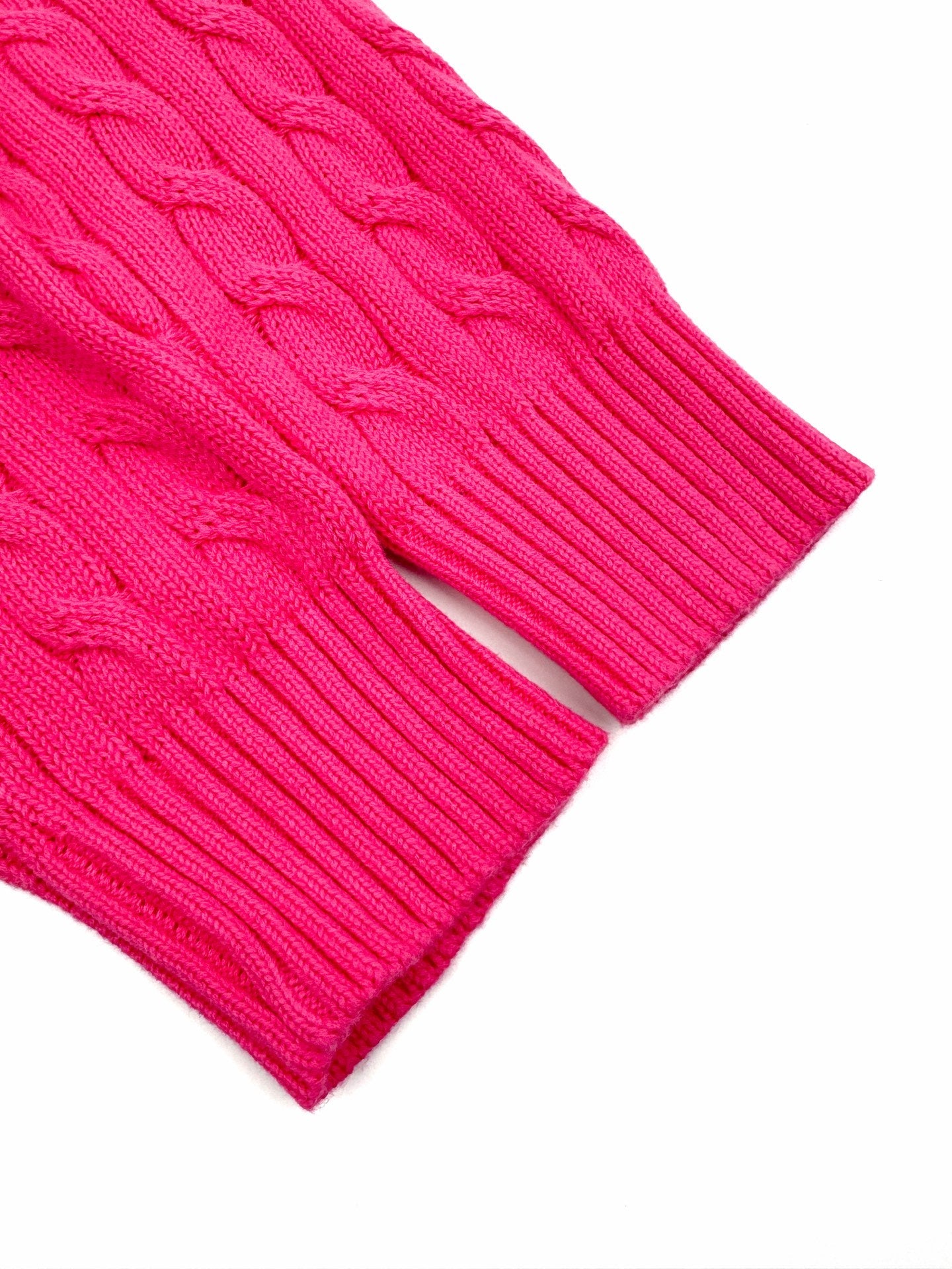 2026 New GS Embroidered Cowl-Neck Cable-Knit Jumper (CC921-B60)