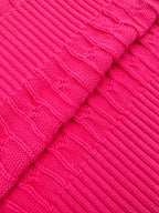 2026 New GS Embroidered Cowl-Neck Cable-Knit Jumper (CC921-B60)