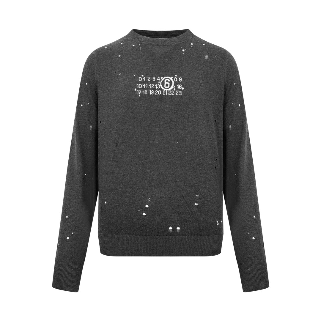 2026 New GS Digital Lace-Effect Jumper (25287-B25)