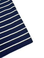 2026 New GS Striped Embroidered Button-Side-Opening Jumper (25342-B35)