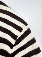 2026 New GS Striped Embroidered Crew-Neck Jumper (25341-B30)