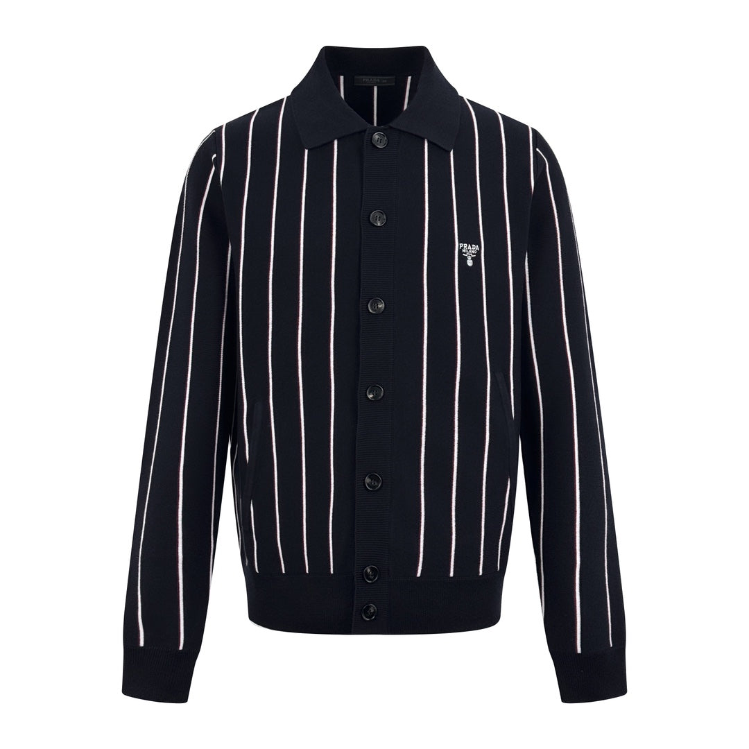 2026 New GS Striped Embroidered Long-Sleeved Jumper (25318-B95)