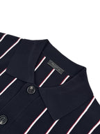 2026 New GS Striped Embroidered Long-Sleeved Jumper (25318-B95)