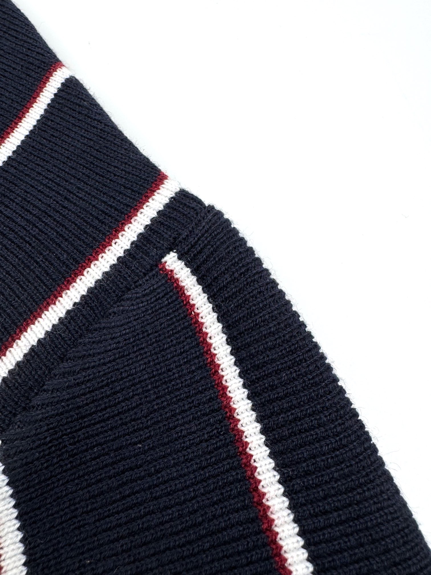2026 New GS Striped Embroidered Long-Sleeved Jumper (25318-B95)