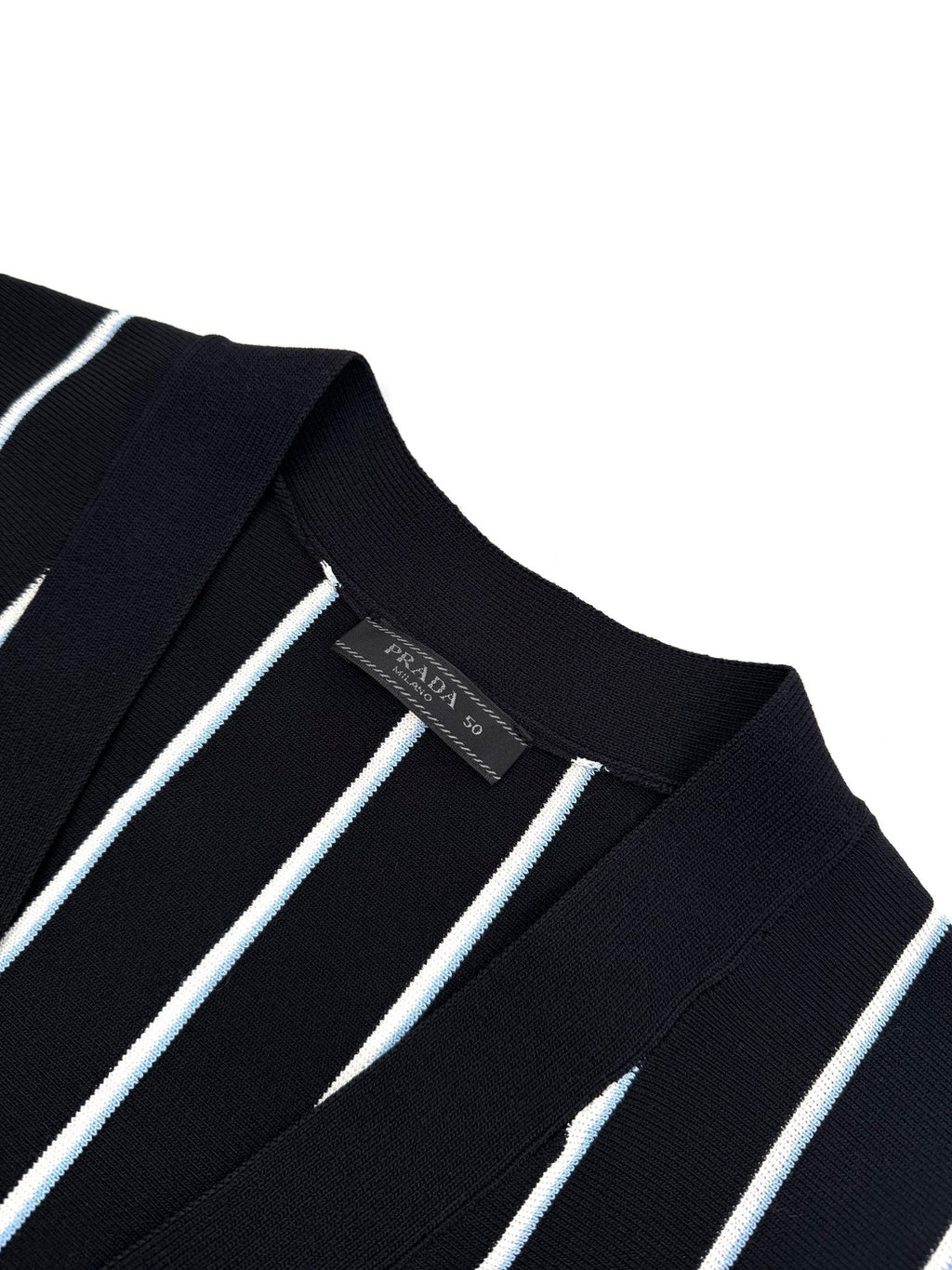 2026 New GS Striped Embroidered Cardigan (25306-B90)
