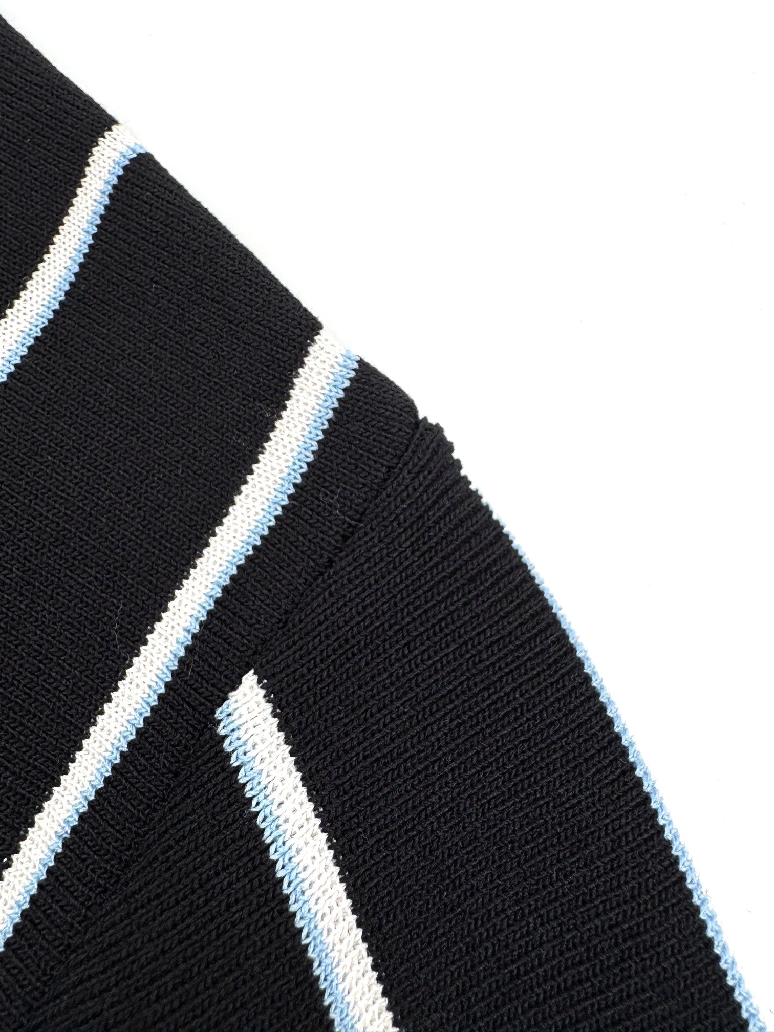 2026 New GS Striped Embroidered Cardigan (25306-B90)