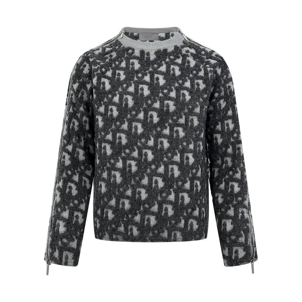 2026 New Arrival GS Jacquard Zip-Up Jumper (25305-C20)