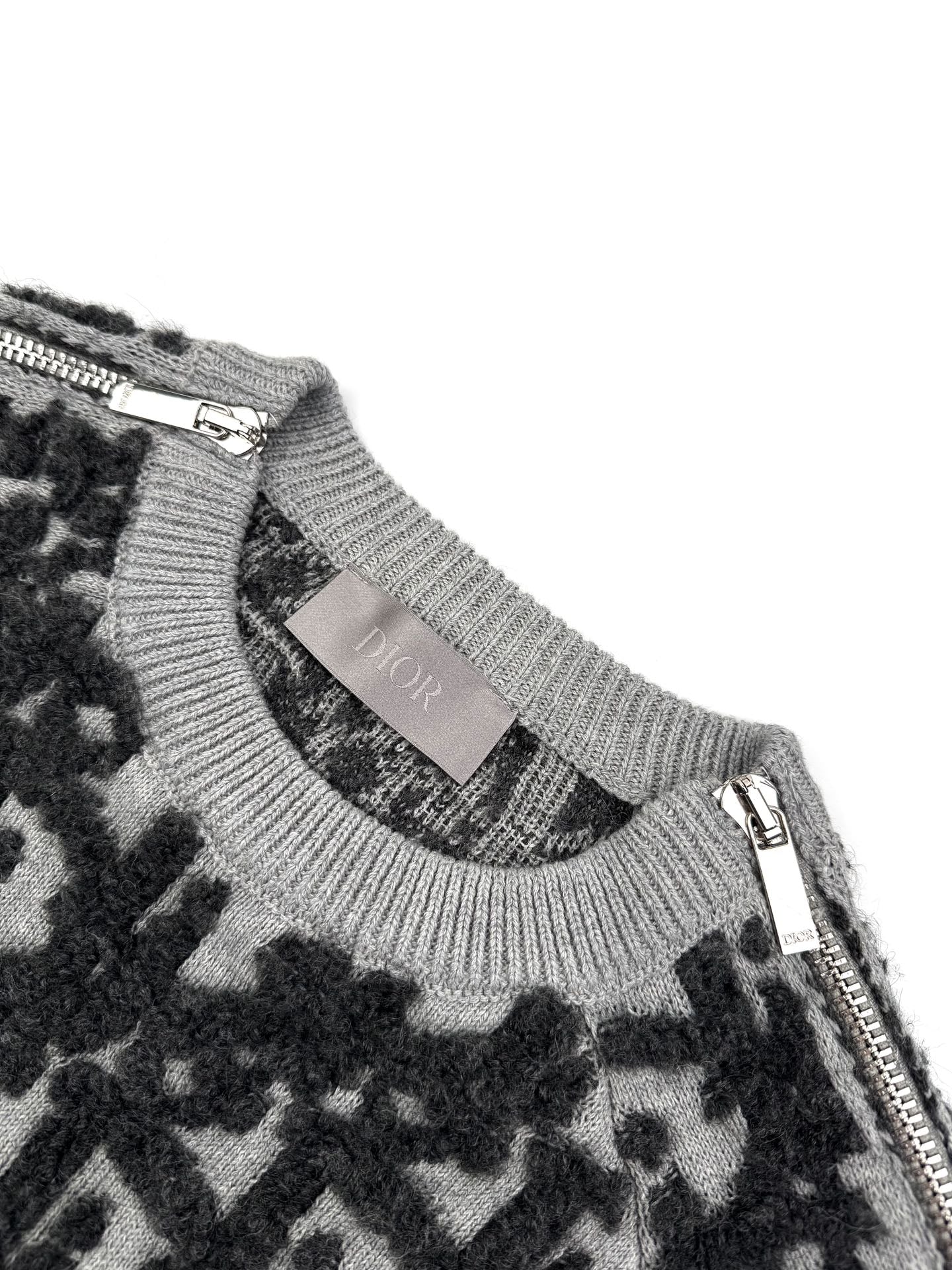 2026 New Arrival GS Jacquard Zip-Up Jumper (25305-C20)