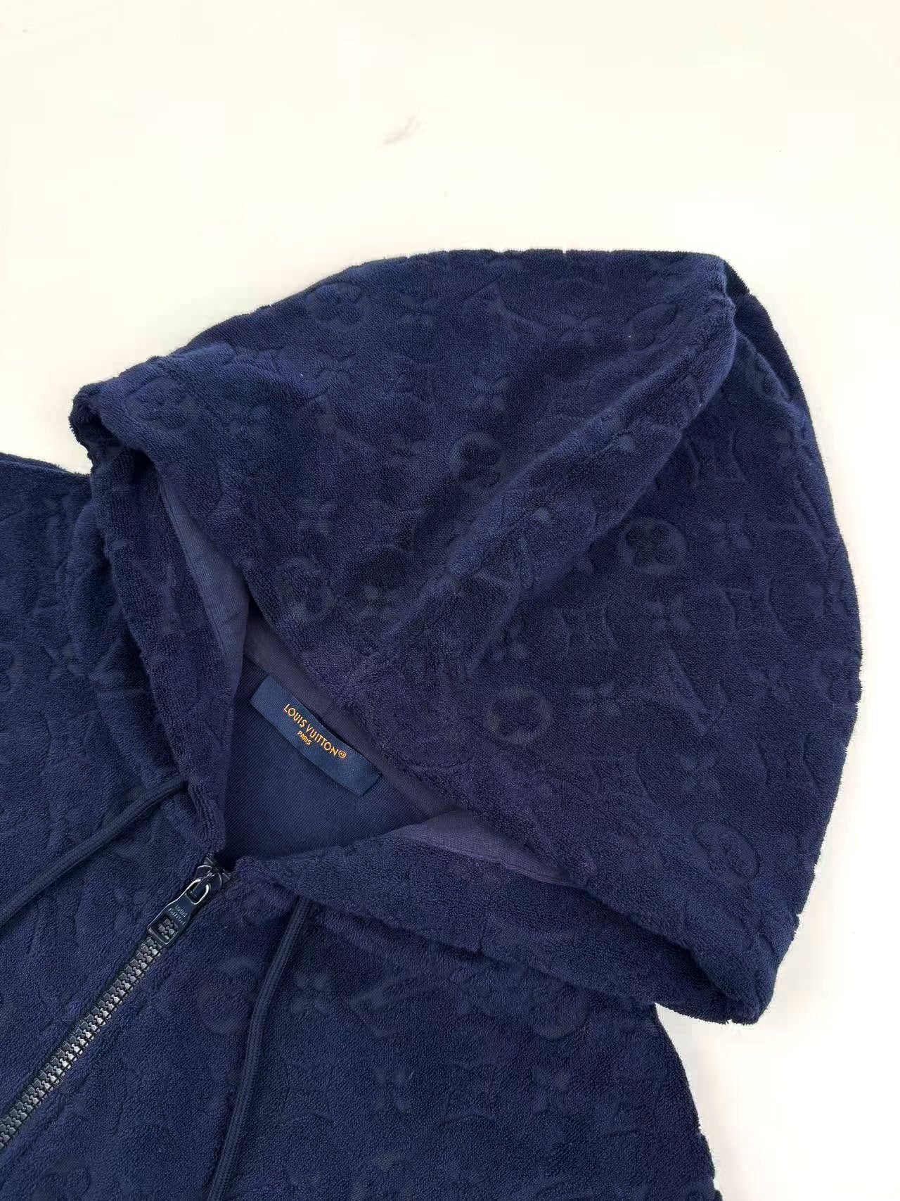 2026 New Model GS Fully Printed Terry Cloth Zip-Up Jacket (25361-B50)