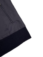 2026 New GS Triangular Logo Knitted Patchwork Nylon Jacket (25359-B80)
