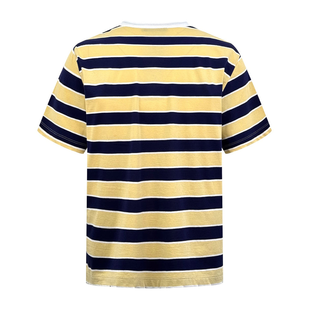 2026 New GS Striped Short-Sleeved T-Shirt with Pockets (CC952-A20)