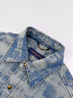 2026 New GS Logo Denim Short-Sleeve Shirt (BB773-B40)