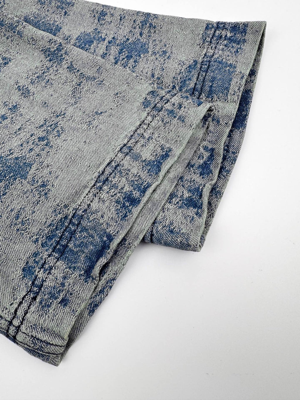 2026 New GS Logo Denim Short-Sleeve Shirt (BB773-B40)