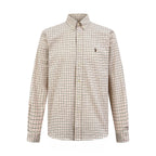 2026 New RL Embroidered Check Shirt (CC951-B35)