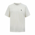 2026 New GS  Short-Sleeved T-Shirt with Heart-Shaped Text Print (AA555-A00)