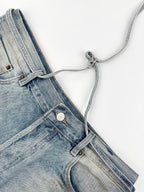 2026 New GS Ink-Washed Denim Shorts (CC956-B00)