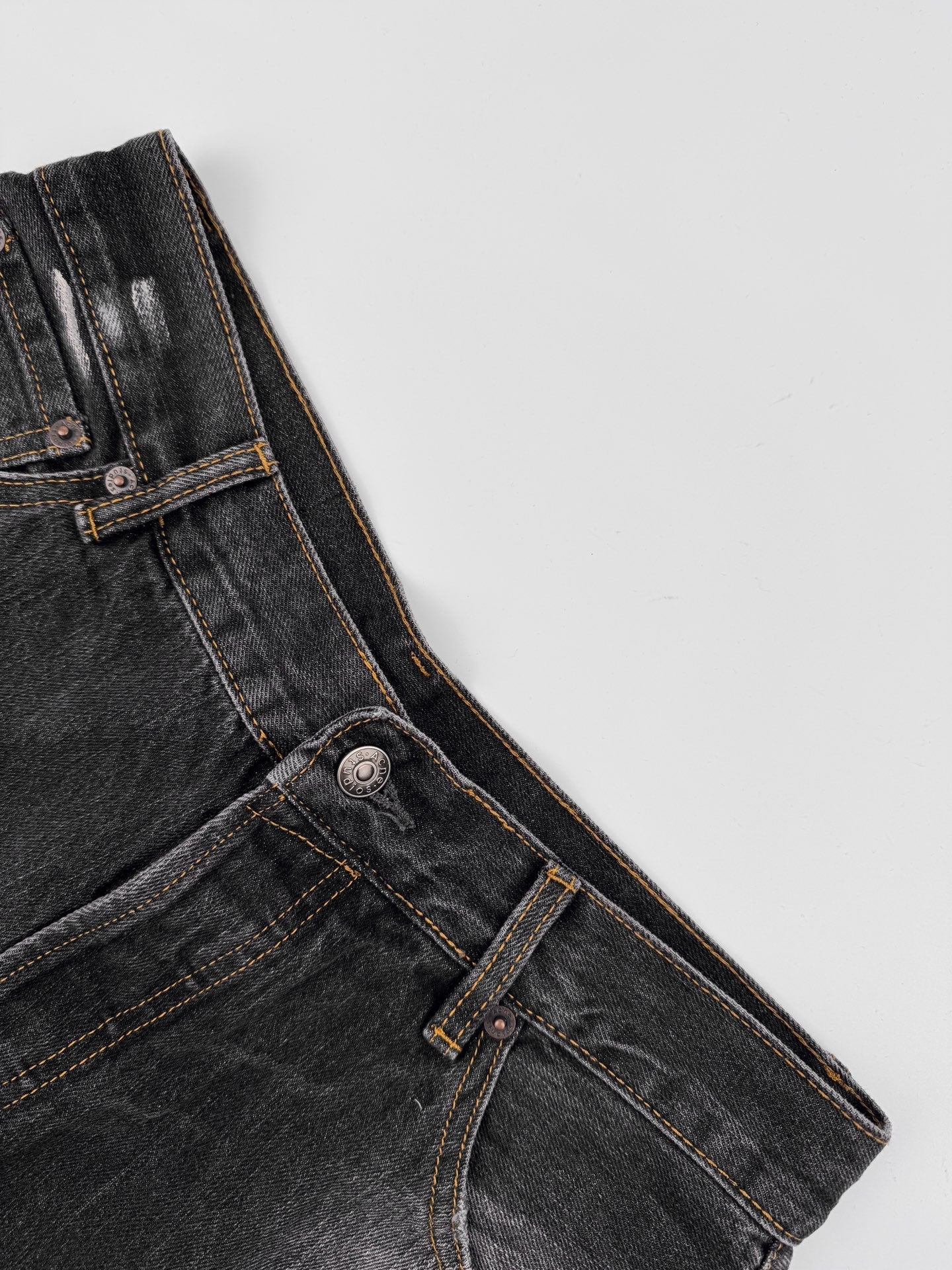 2026 New GS Splatter-Washed Distressed Jeans (BB802-B65)