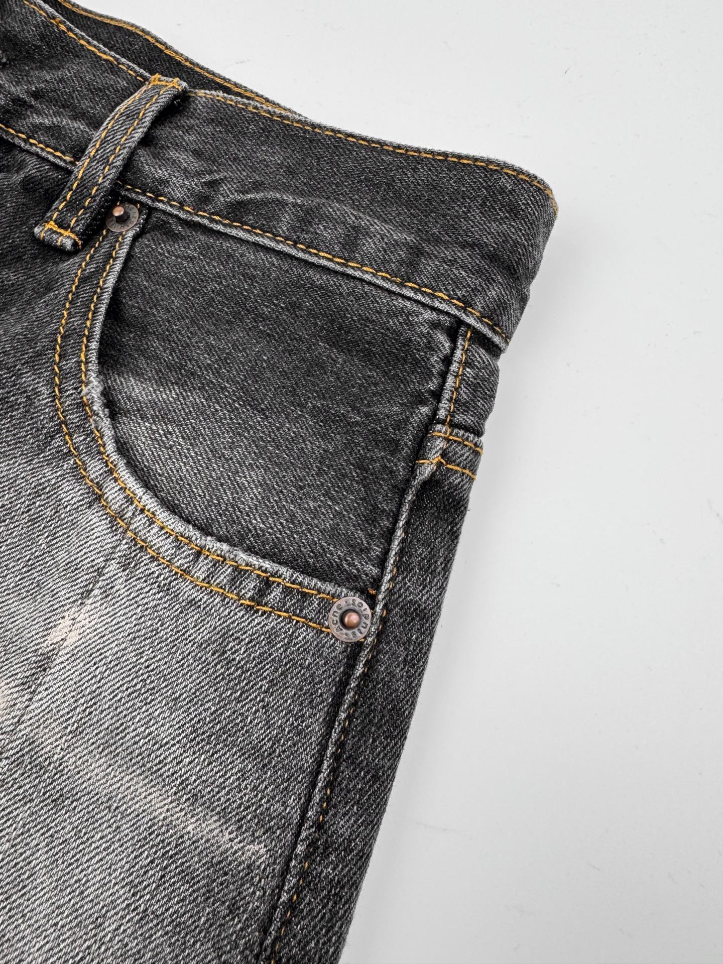 2026 New GS Splatter-Washed Distressed Jeans (BB802-B65)