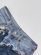 2026 New GS Optical Illusion Print Dyed Jeans (CC961-C05)