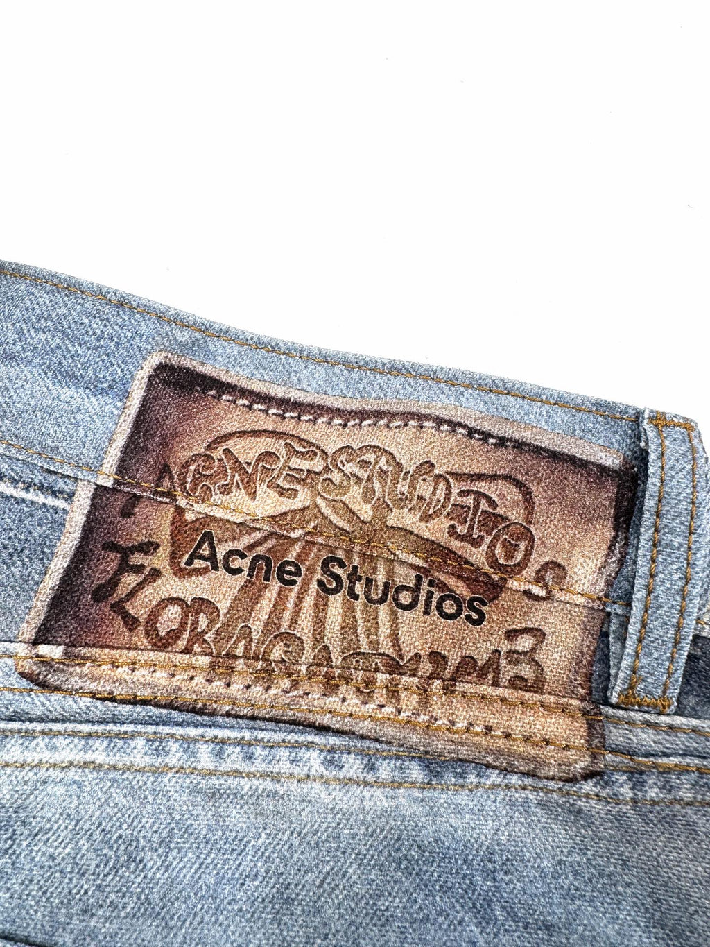 2026 New GS Optical Illusion Print Dyed Jeans (CC961-C05)