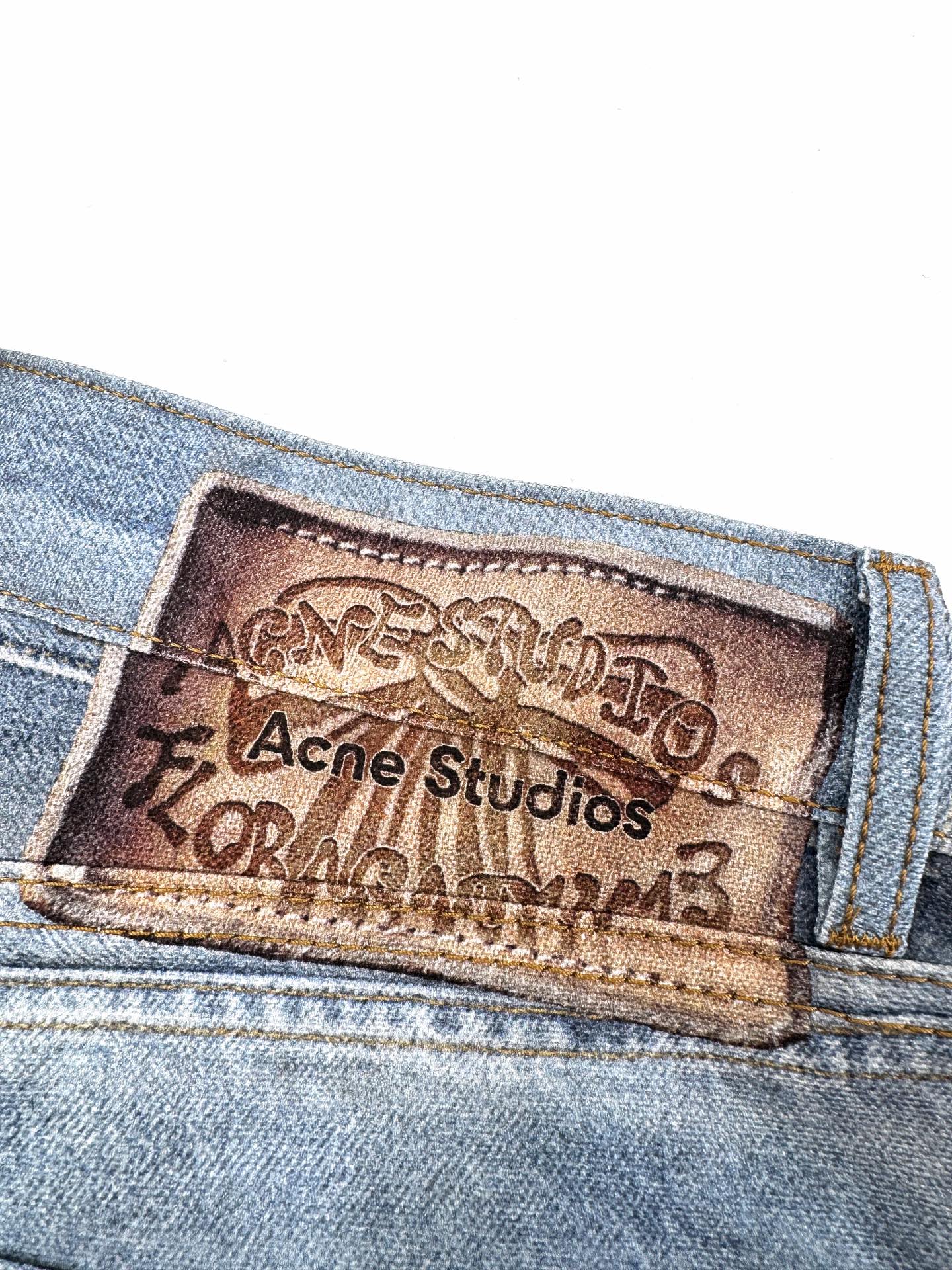 2026 New GS Optical Illusion Print Dyed Jeans (CC961-C05)