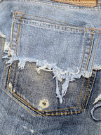 2026 New GS Optical Illusion Print Dyed Jeans (CC961-C05)