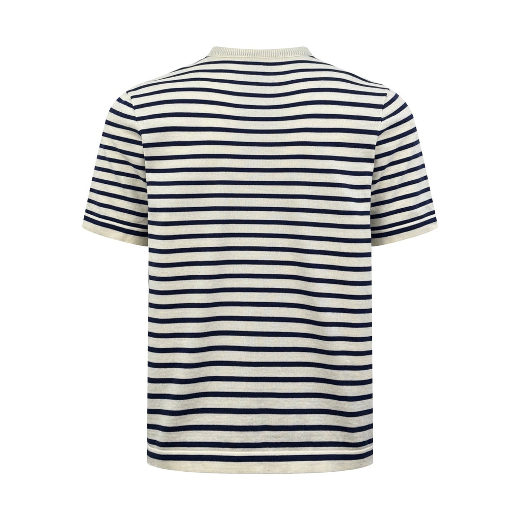 2026 New GS Embroidered Striped Short-Sleeved Jumper (CC965-A75)