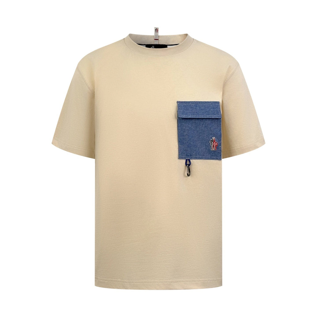 2026 New GS Logo Pocket Short-Sleeved T-Shirt (AA572-A20)