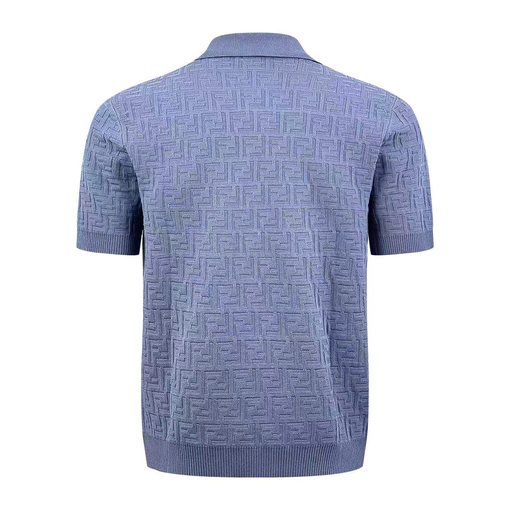 2026 New Arrival GS All-over Print Polo Neck Jumper (AA568-A75)