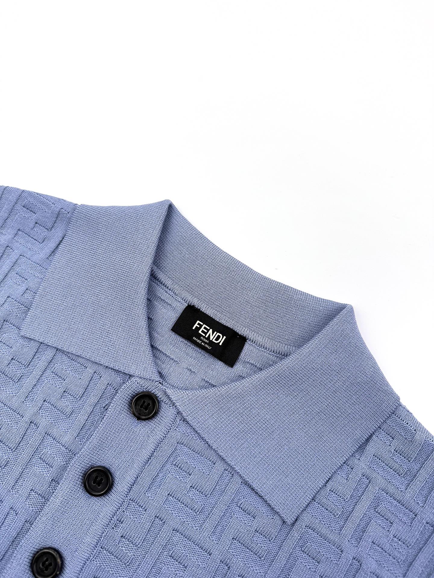 2026 New Arrival GS All-over Print Polo Neck Jumper (AA568-A75)