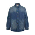 2026 New GS Splash-Painted Distressed Denim Shirt (BB801-B55)