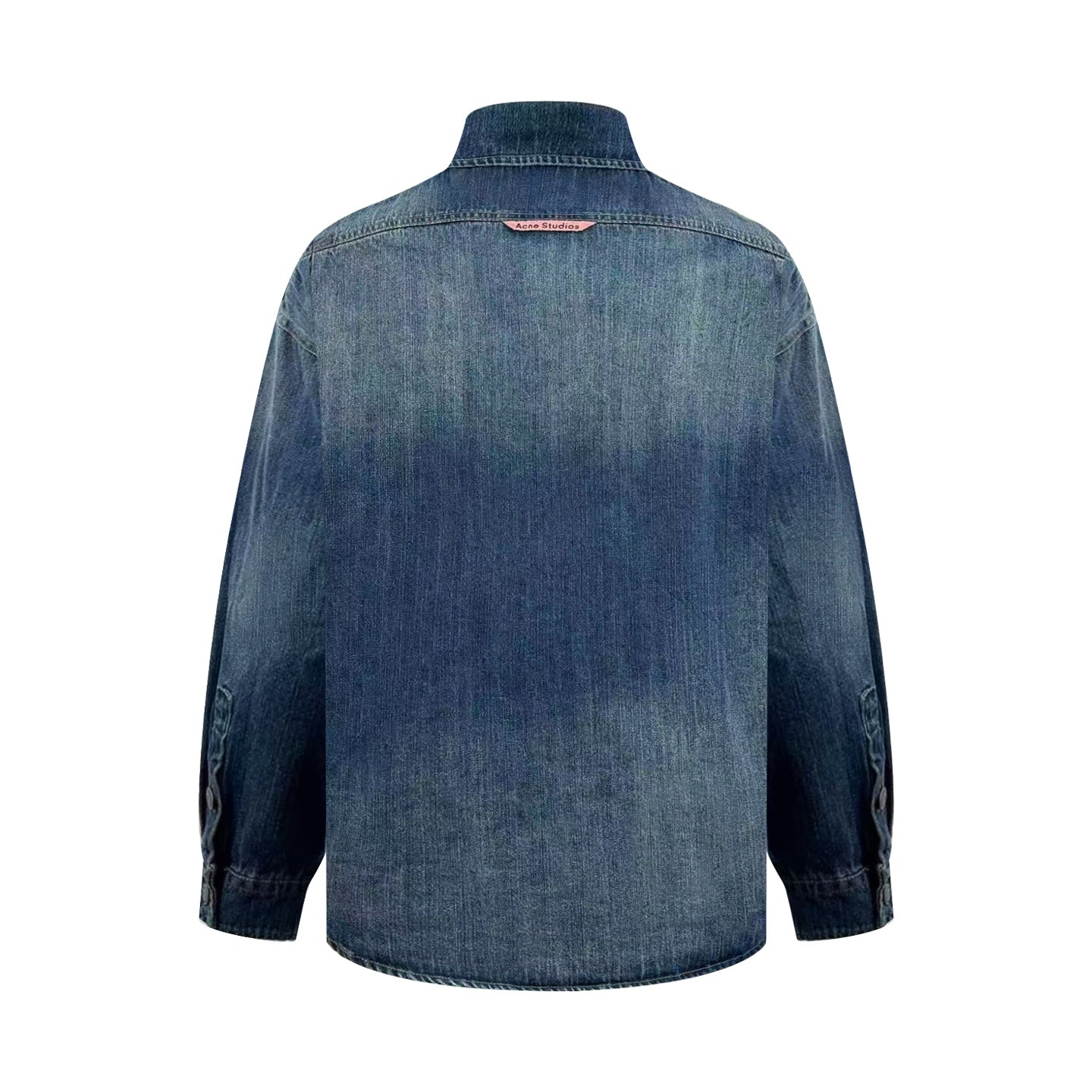2026 New GS Splash-Painted Distressed Denim Shirt (BB801-B55)