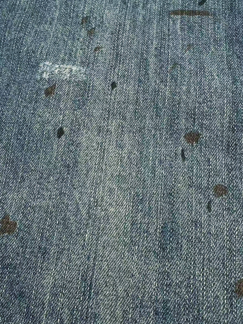 2026 New GS Splash-Painted Distressed Denim Shirt (BB801-B55)