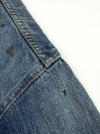 2026 New GS Splash-Painted Distressed Denim Shirt (BB801-B55)