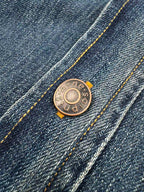 2026 New GS Splash-Painted Distressed Denim Shirt (BB801-B55)