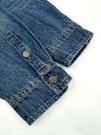 2026 New GS Splash-Painted Distressed Denim Shirt (BB801-B55)