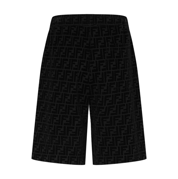 2026 New GS Black Flocked Shorts (30011-A60)
