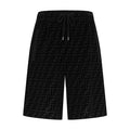 2026 New GS Black Flocked Shorts (30011-A60)