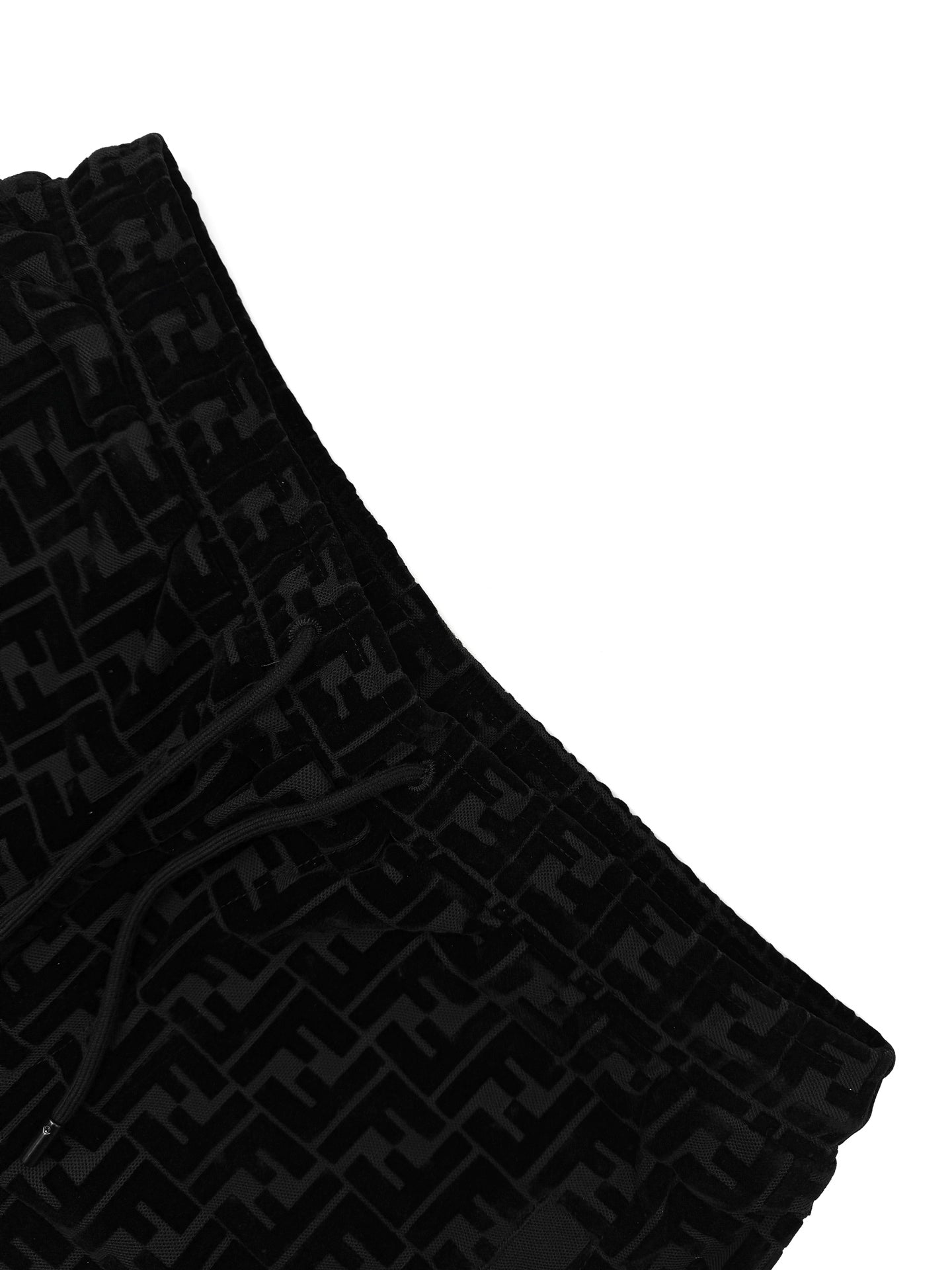 2026 New GS Black Flocked Shorts (30011-A60)