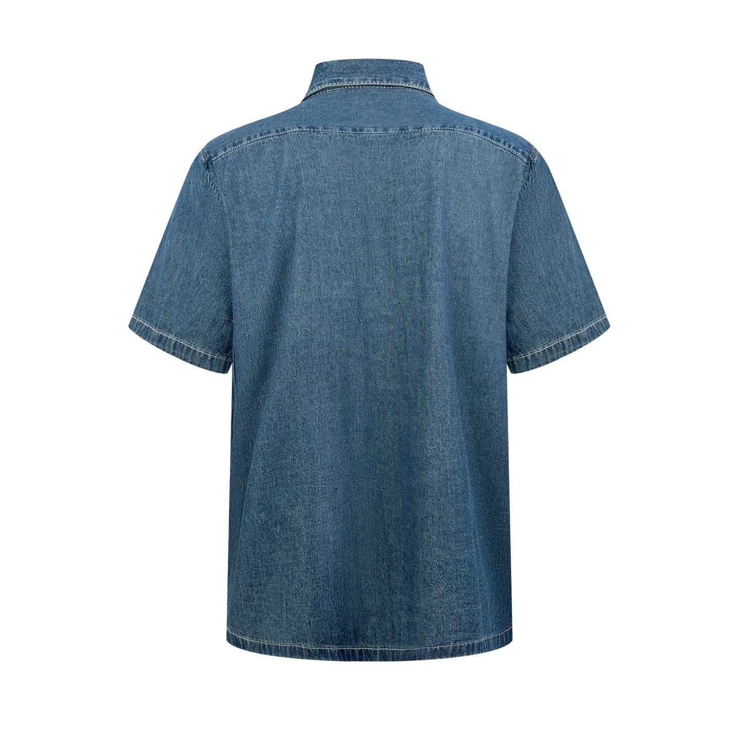 2026 New GS Embroidered Denim Short-Sleeved Shirt (BB810-A80)