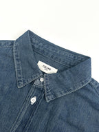 2026 New GS Embroidered Denim Short-Sleeved Shirt (BB810-A80)