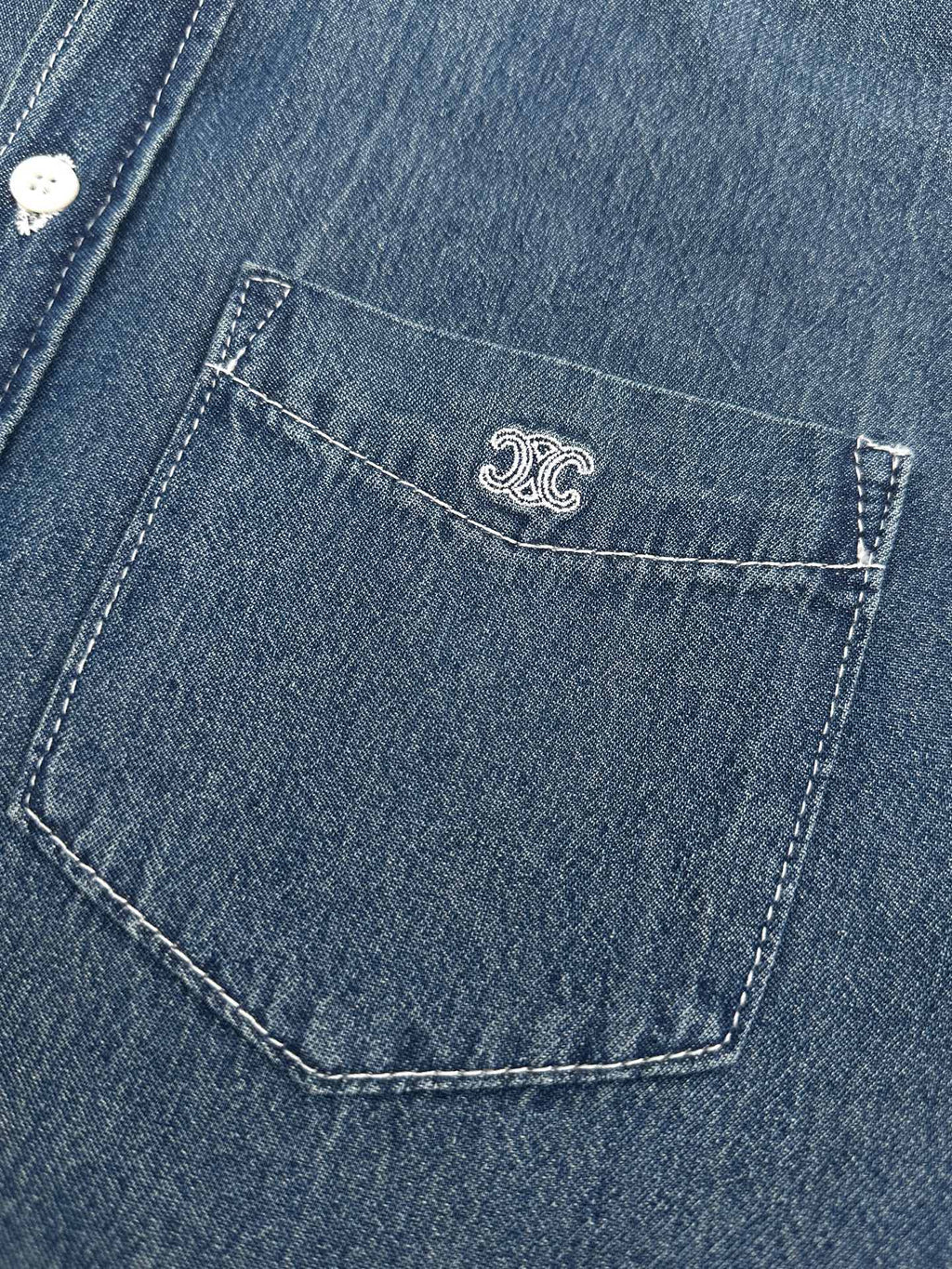 2026 New GS Embroidered Denim Short-Sleeved Shirt (BB810-A80)