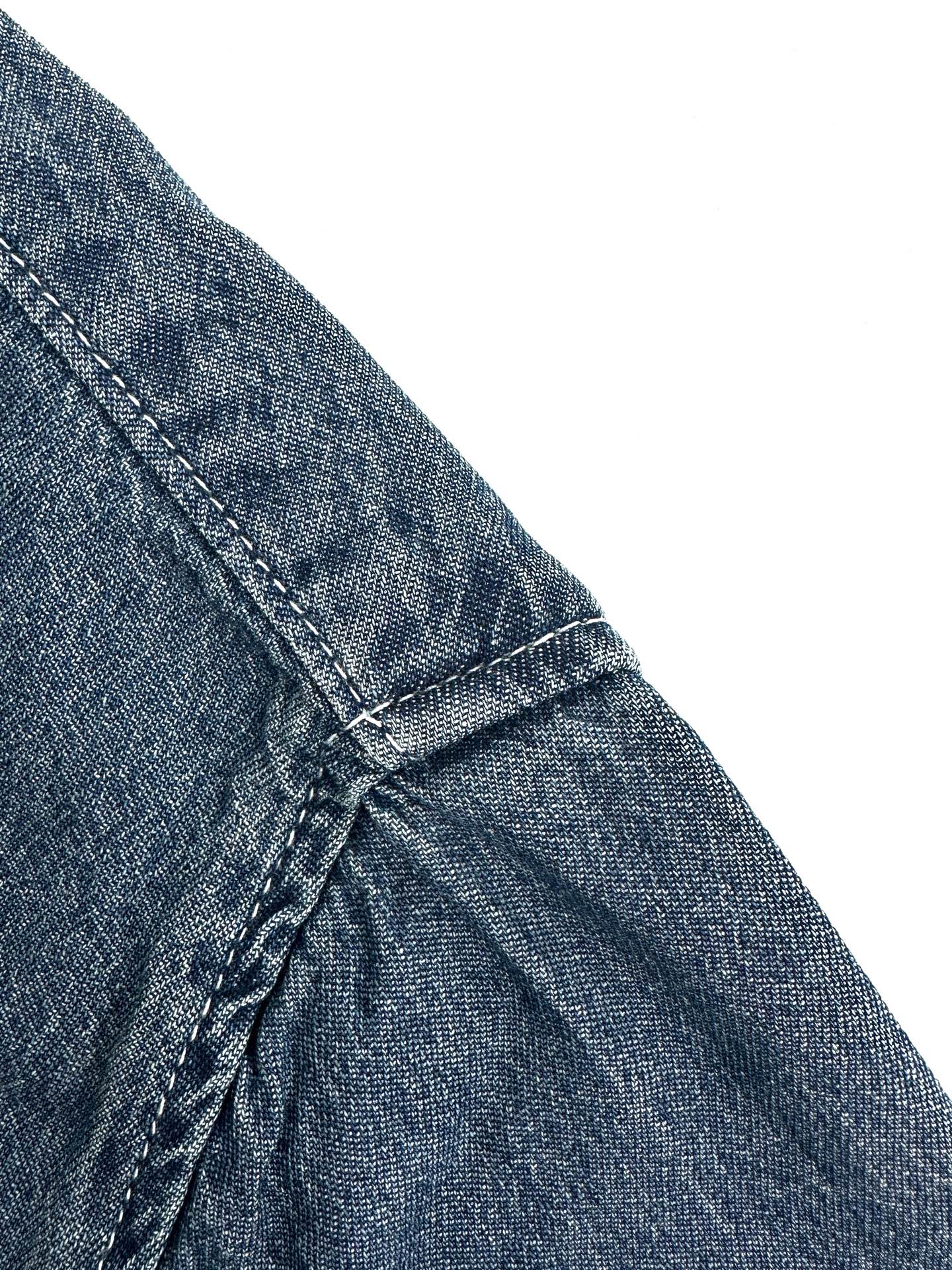 2026 New GS Embroidered Denim Short-Sleeved Shirt (BB810-A80)