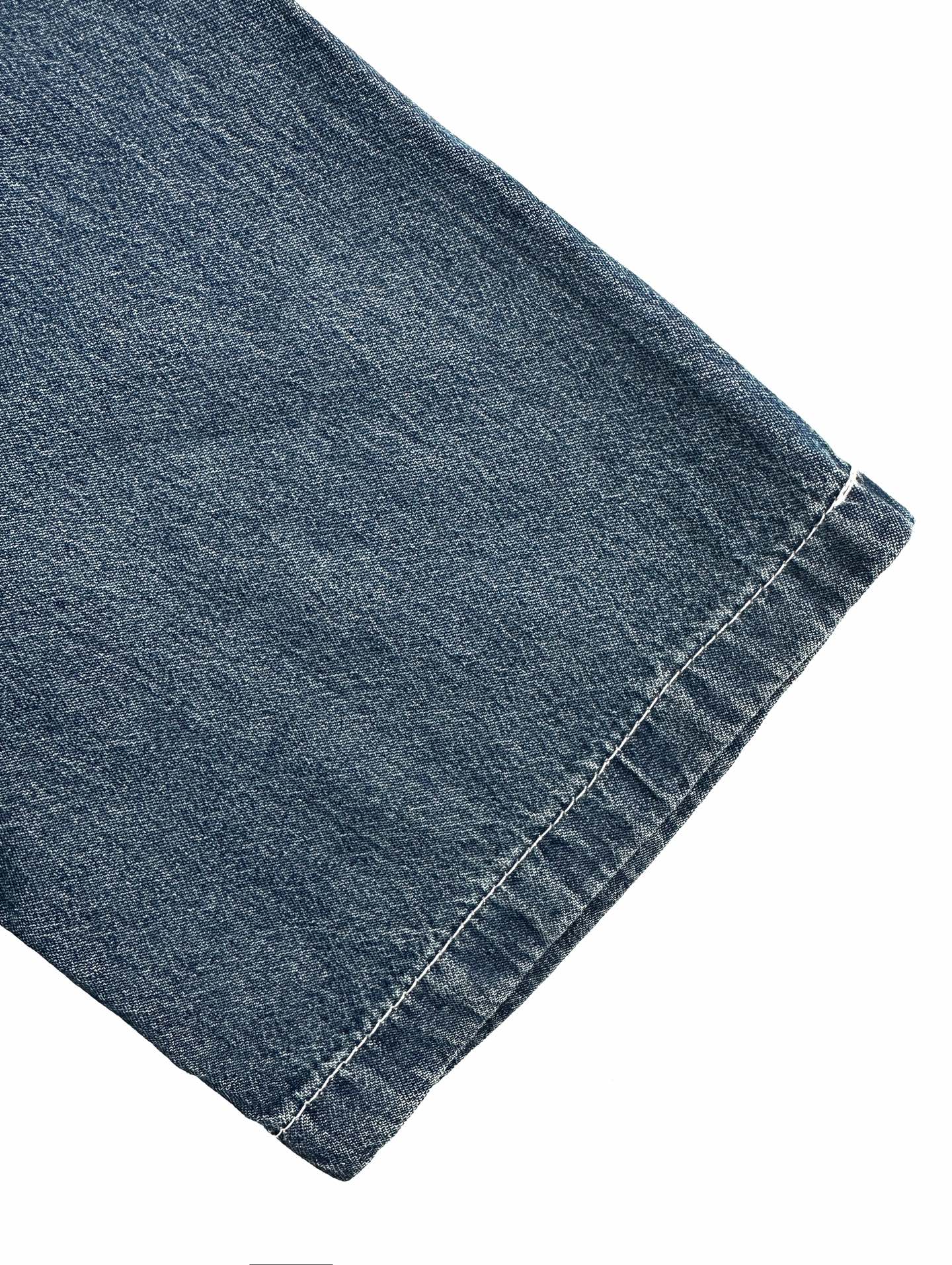 2026 New GS Embroidered Denim Short-Sleeved Shirt (BB810-A80)